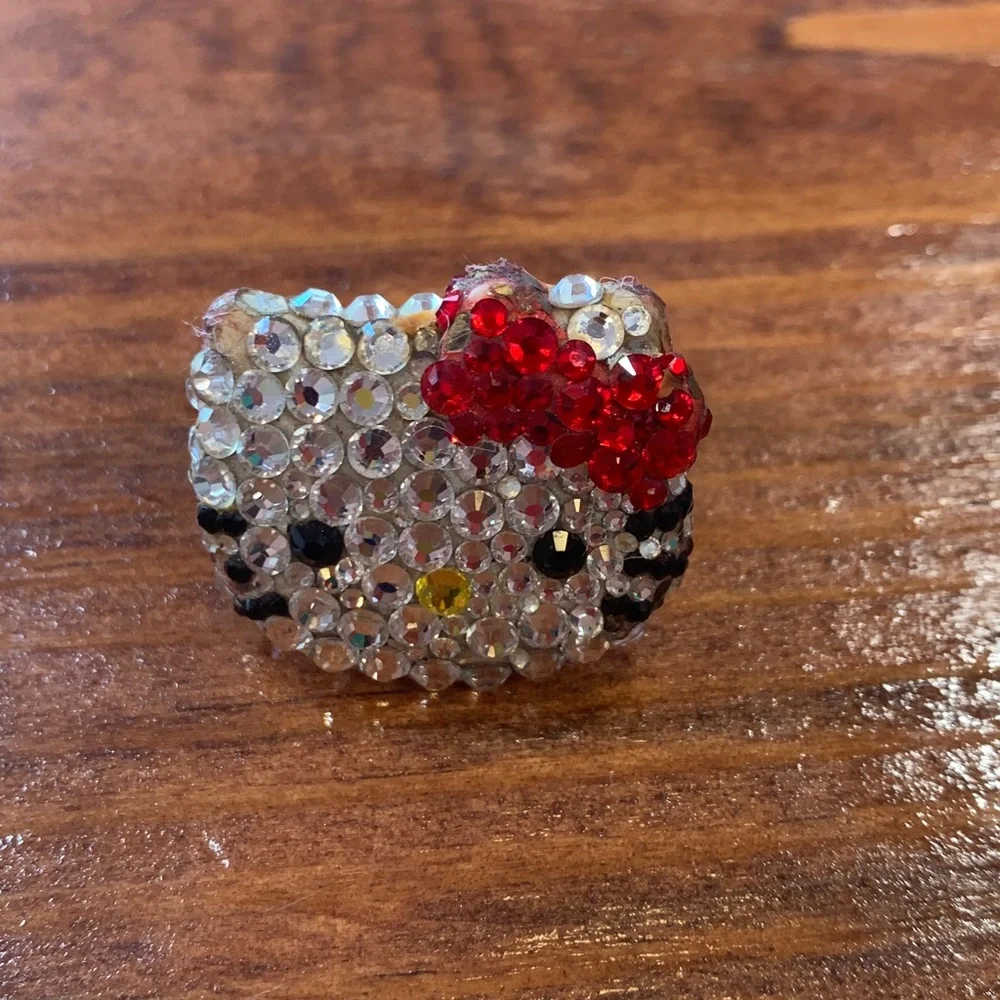 Hello Kitty Rhinestone Ring - Picture 12 of 16